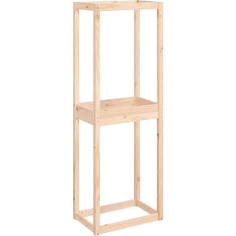 Porte-pneus 63x40x180 cm Bois de pin massif (1/5)
