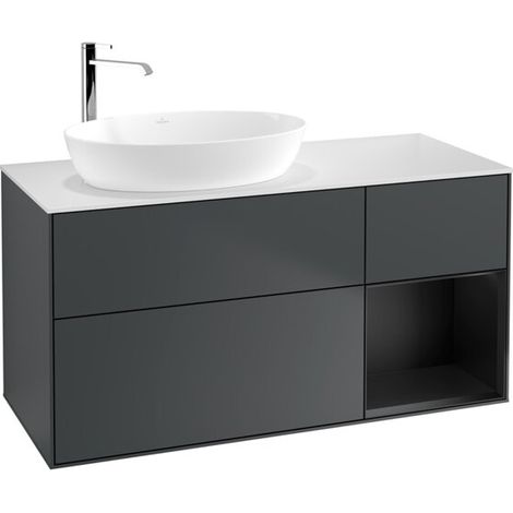 Villeroy & Boch F931PDHG Meuble sous-lavabo Finion F93 (1/2)