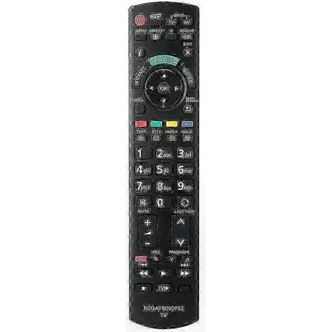 Télécommande universelle pour téléviseur LED LCD, compatible avec plusieurs modèles, dont TX-L42ET5 et TX-L47ET5. (1/4)
