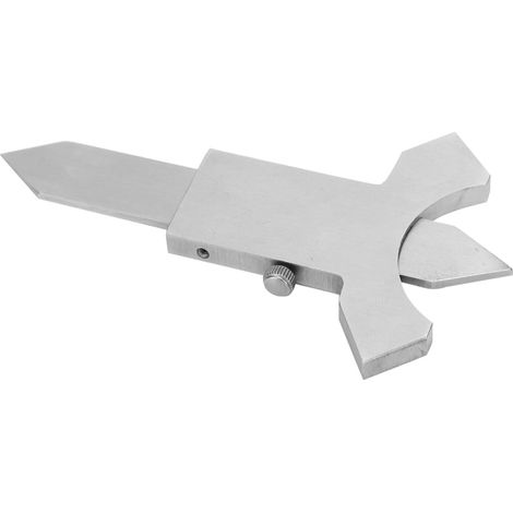 Jauge de soudure de précision en acier inoxydable, outil de mesure et d'inspection de soudure de 0 à 20 mm (1/5)