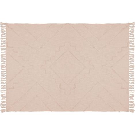 Tapis Déco Tufté "Inca" 120x170cm Ivoire (1/3)