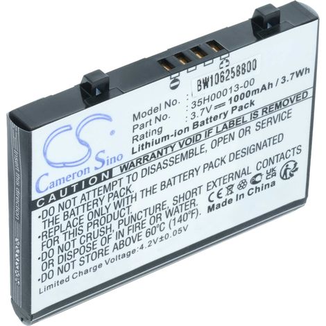 vhbw Batería compatible con HP CompaQ IPAQ H2100, H2200, H2210, H2215, PE2050 móvil, smartphone PDA, notepad, tablet (900 mAh, 3,7 V, Li-Ion)