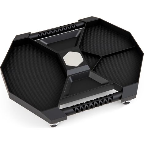COSTWAY Tool Creeper Rolling Tool Tray Automotive Caddy Tray w/4 Swivel Casters (1/5)