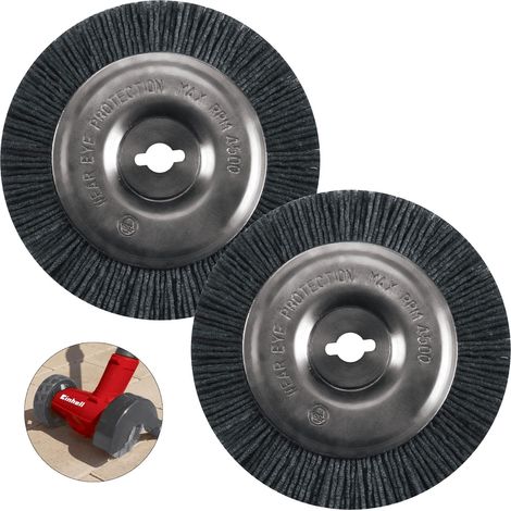 Einhell Grout Cleaner Nylon Brush 10mm 18v GC-CC 18 Li BG-EG 1410 GC-EG 1410 x2 (1/5)