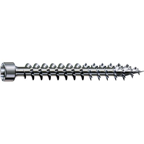 SPAX Holzbauschraube Zylinderkopf 6.0x 80 VG Torx 30 Wirox-Silber mit Bewertung (1/2)