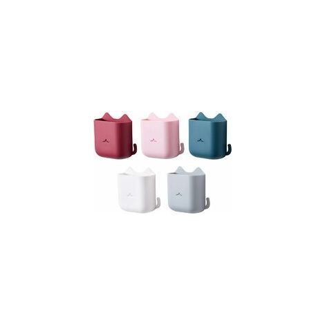 Media organizer box, 5pcs Self-adhesive remote control storage box, Universal remote control holders for wall mounting, for home and office (1/5)