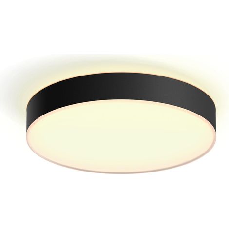 Philips Hue White Ambiance Enrave L plafón negro