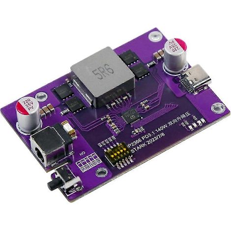 PD3.1 140W Bidirektionales Schnelllademodul für Lithium-Ionen-Akkus, kompatibel mit 2S/3S/4S/5S/6S, IP2366, A3 (1/5)