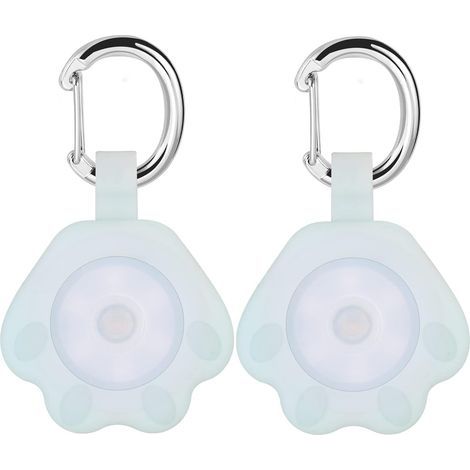 Set of 2 USB Rechargeable Dog Safety Lights, Color Changing (1/4)
