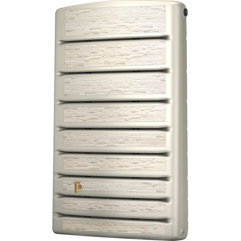Wand-Tank ExtraSLIM Stone Dekor 400 L sandbeige
