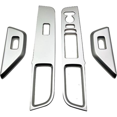 Pour Stepwgn Rp Series 2023 Voiture Chrome Bouton de Levage de Vitre Voiture Cache Garniture Panneau d'Accoudoir de Porte Conduite à Droite-- (1/5)