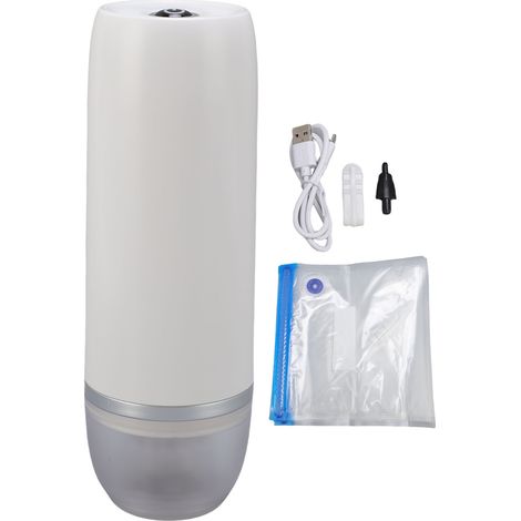 Vakuumiergerät mit Luftpumpe, Vakuumierbeutel-Set, kompakt, benutzerfreundlich und tragbar – ideal für unterwegs. Platzsparend, einfach zu bedienen und perfekt für Reisen. (1/5)