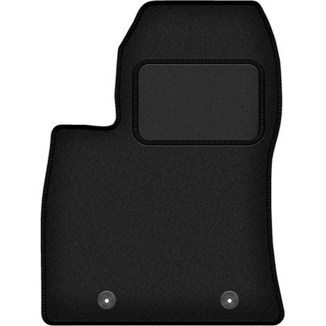 Tappetino in velluto lato guidatore per: Hyundai Kona II crossover (2022-) nero