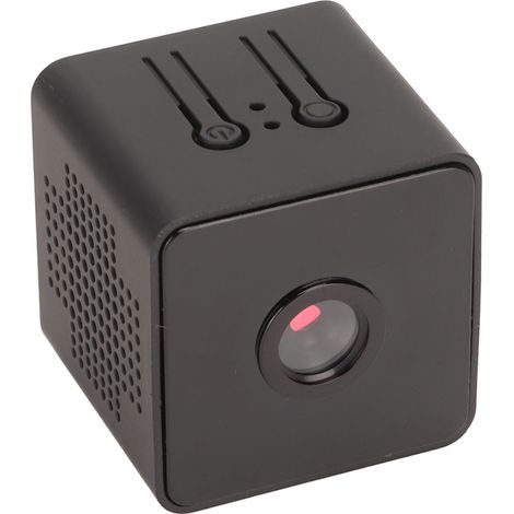 Caméra de Sécurité WiFi Mini, Détection de Mouvement, Vision Nocturne Infrarouge, 1080P HD, Compatible iOS Android