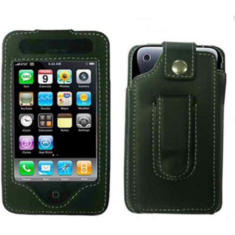 Funda de piel para iPhone 3G y para iPhone 3GS (1/2)