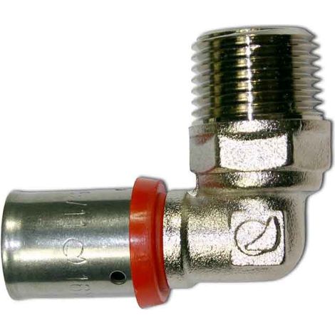 Enlace Acodado Rosca Macho Multicapa  Multicapa: 25-3/4