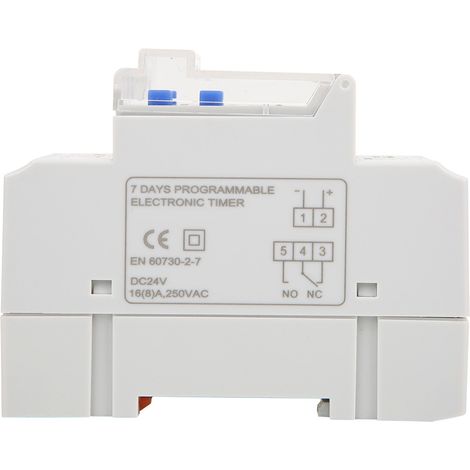 TM919A-3 24V DC 16A LCD 7-Tage programmierbarer Digitaltimer (1/5)