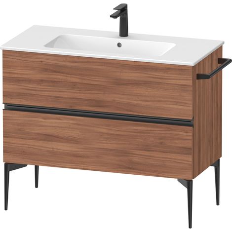 Duravit Sivida Meuble sous-lavabo, 2 tiroirs, poignée encastrée