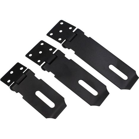 Plaque De Serrure Pour Porte - Acier Inoxydable 304 - Fixation À 90° Ou 180° - Pour Portes Fenêtres Armoires Coffres - Lot De 1 (1/5)