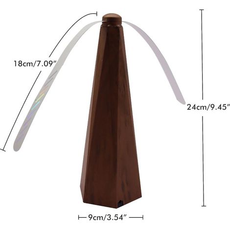 Ventilateur de table portable et automatique Fly Fan Picnic Drive pour éloigner les insectes des aliments (1/5)