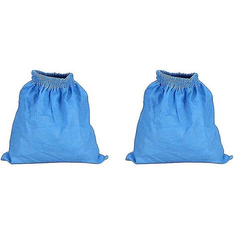 Lot de 2 sacs filtrants textiles pour aspirateurs Mv1, WD1, WD2, WD3 et SE4001 (1/5)