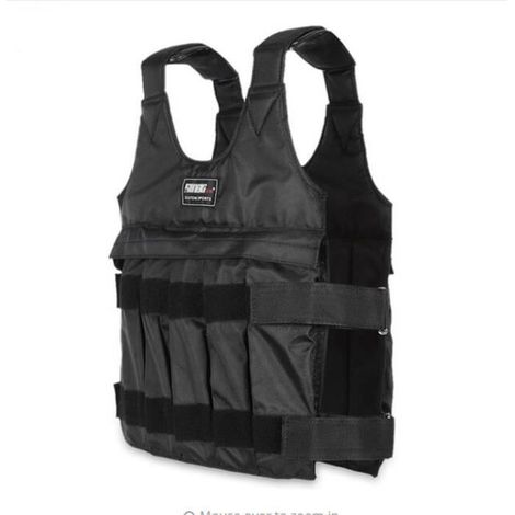 Gilet pondéré HTF® 50 kg pour Fitness boxe - Équipement d\'entraînement (1/4)