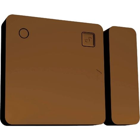 Shelly BLU Door/Window - Sensore Apertura Porta o Finestra - Bluetooth, Marrone (1/5)