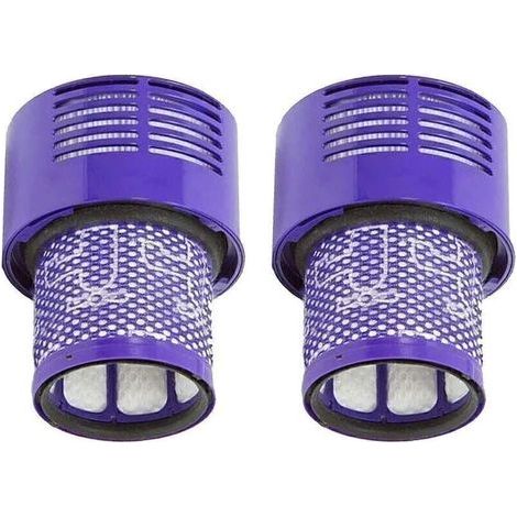 Filtros de repuesto lavables para aspiradoras Dyson V10 – Paquete de 2 – Compatibles con V10 Absolute, Animal y Total Clean – Mejora la succión (1/5)