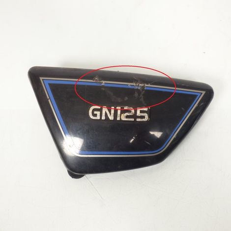[PRODUIT D'OCCASION] Cache latéral gauche origine pour Moto Suzuki 125 GN 47211-05300 (1/3)