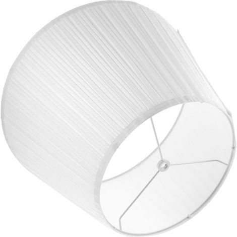 Abat-jour en lin pour lampes de table et lampadaires. Cache-lampe décoratif simple de style vintage pour luminaires de chambre, salon et bureau. (1/5)
