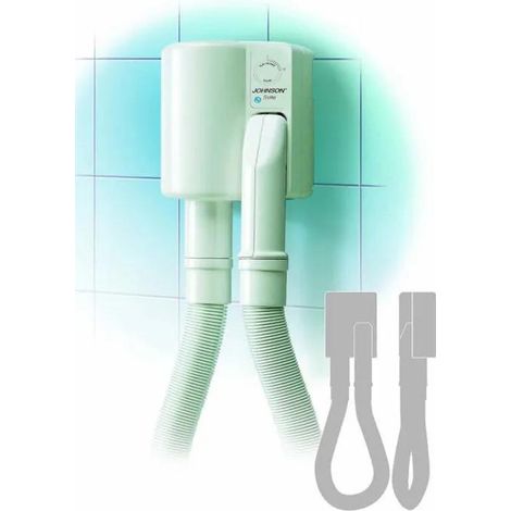 Johnson Elettrodomestici Suite secador de pelo blanco 800W