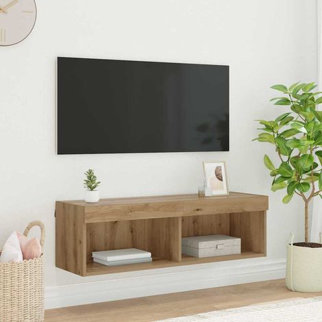 TV-Wandschrank Artisan-Eiche 100 x 30 x 30 cm Holzwerkstoff