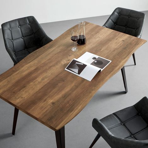 Mömax Esstisch Diego Eichenfarben MDF ca. 160x90 cm (1/5)