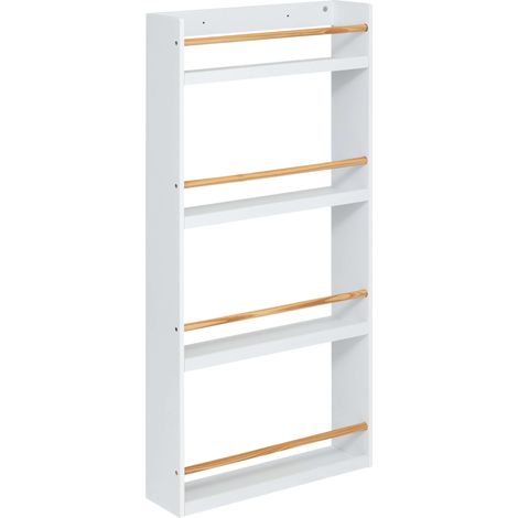 Estantería Infantil Melamina Organizador Espacio Niños Estilo Contemporáneo Color Blanco (1/5)