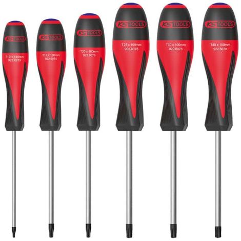 KS TOOLS TOOLS Set cacciavite finale - 6 pezzi - 922.6070