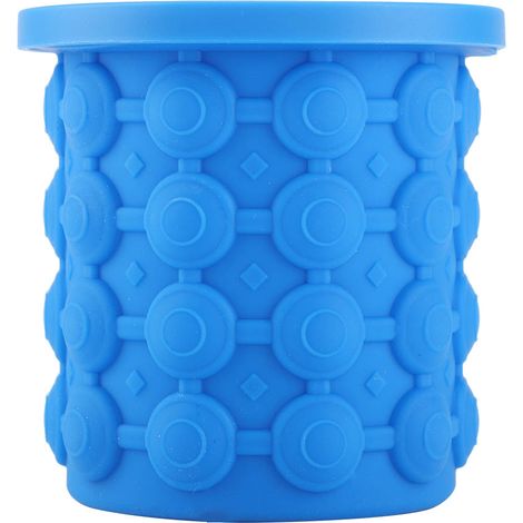 Moule à glaçons en silicone double usage, bac à glace réutilisable, contenant économique pour cuisine, outil de rangement gain de place.