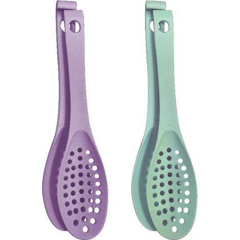 1 Pezzo Pinza Mestoli Insalata Multifunzione in Plastica W2066 Pedrini 2 Colori (1/2)
