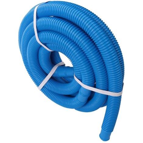 Tuyau d'aspirateur de piscine 6,3 m – Résistant à la corrosion – Compatible avec tige télescopique et pompe d'aspiration – Outil de nettoyage piscine