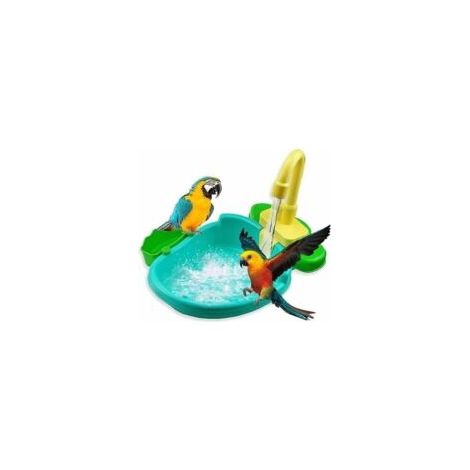 Robinet automatique en forme de perroquet (1 pièce) pour baignoire/piscine, pour une utilisation quotidienne dans les cages, les volières ou les petits espaces d'élevage.-AquaForge (1/4)