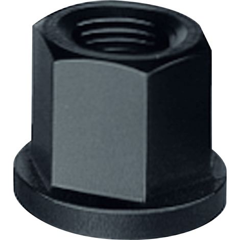écrou hexagonal DIN 6331 M10 SW 17mm fraisé et nervuré Résistance 10