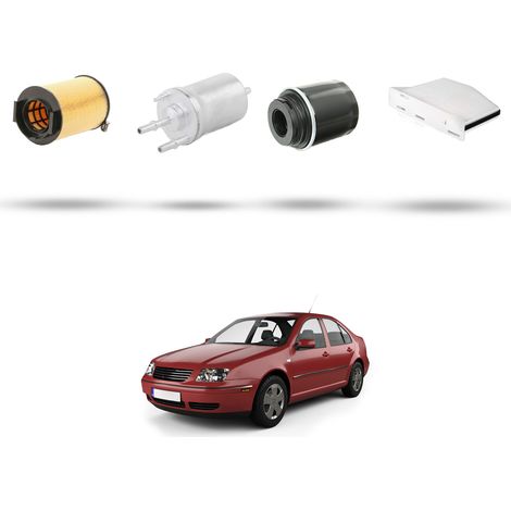 Kit tagliando 4 filtri compatibile con Vw Jetta IV (162) 1.4 TSI 90kw Dal 2011 (1/5)