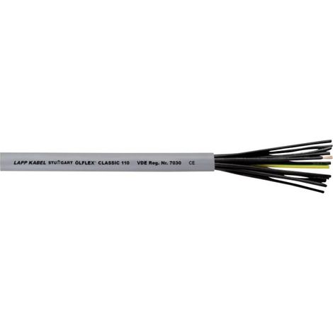 LAPP ÖLFLEX® CLASSIC 110 Cavo di controllo e comando 3 G 2.5 mm² Grigio 1119403/100 100 m