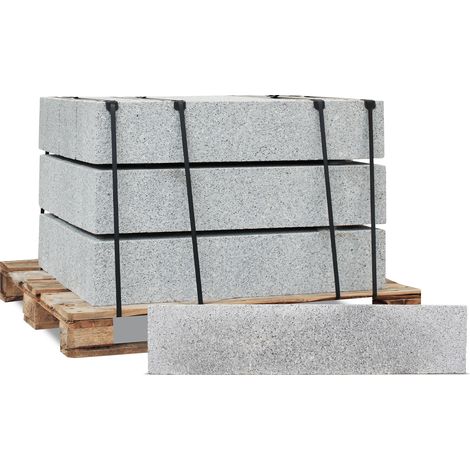 Galamio Granit Rasenkanten 100-20-6 gesägt gestrahlt 960kg