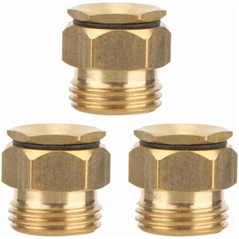 Set mit 3 verstellbaren Sprühdüsen mit G1/2-Außengewinde, für Garten und Gewächshaus (1/5)