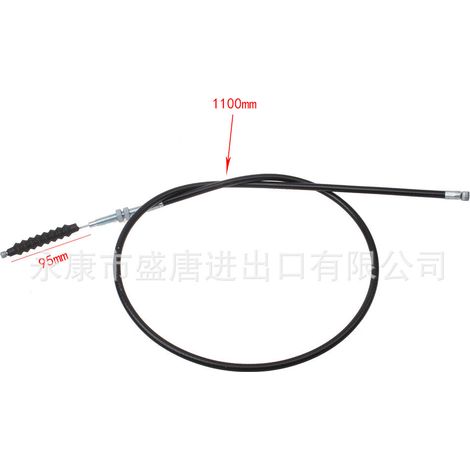 Pièces de moto, câble d'embrayage de style chinois et étranger, longueur totale 1100 mm, course 95 mm, pièces de modification pour véhicules tout-terrain. (1/4)