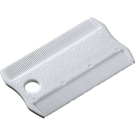 PETTINE ANTIPULCI DOPPIO 'GRO' cm 8,5 x 5,3 x h.0,3  - FERPLAST