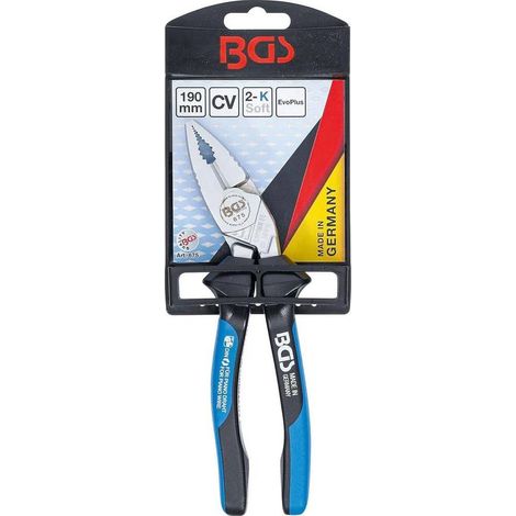 Pince Universelle Renforcée 190 mm - Avec Tranchant, EvoPlus - Précision et Durabilité, Acier, Pro - D-Work (1/5)