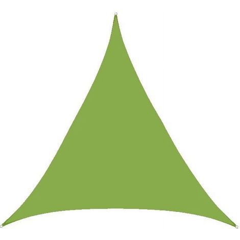 Voile d'Ombre Triangulaire - Tissu Ombrage Anti-UV pour Jardin et Piscine - Toile de Protection Solaire et Pluie - 1 Pièce