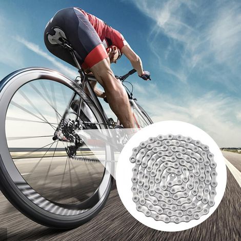 HG701 Chaîne de Vélo 11 Vitesses 116 Maillons Compatible Route et VTT avec Attache Rapide (1/4)