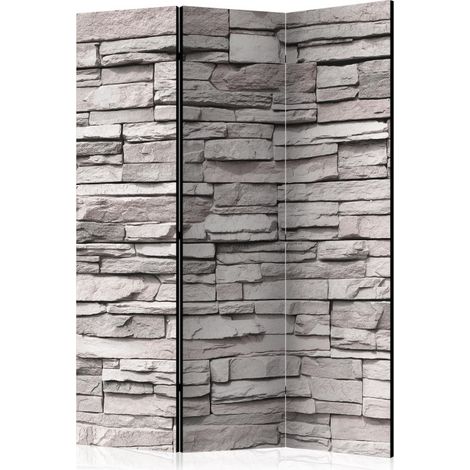 Paravent 3 Volets "Stony Elegance" 135x172cm (1/2)